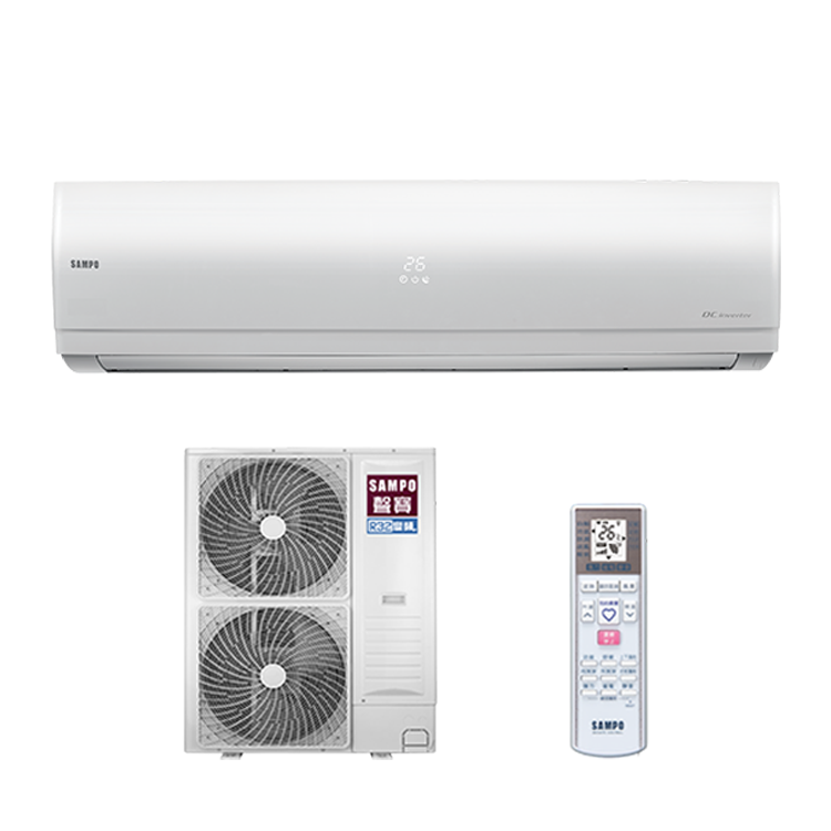 (可議價)SAMPO 聲寶 19坪 時尚NF系列 冷暖變頻一對一冷氣(AU-NF140DC1+AM-NF140DC1)