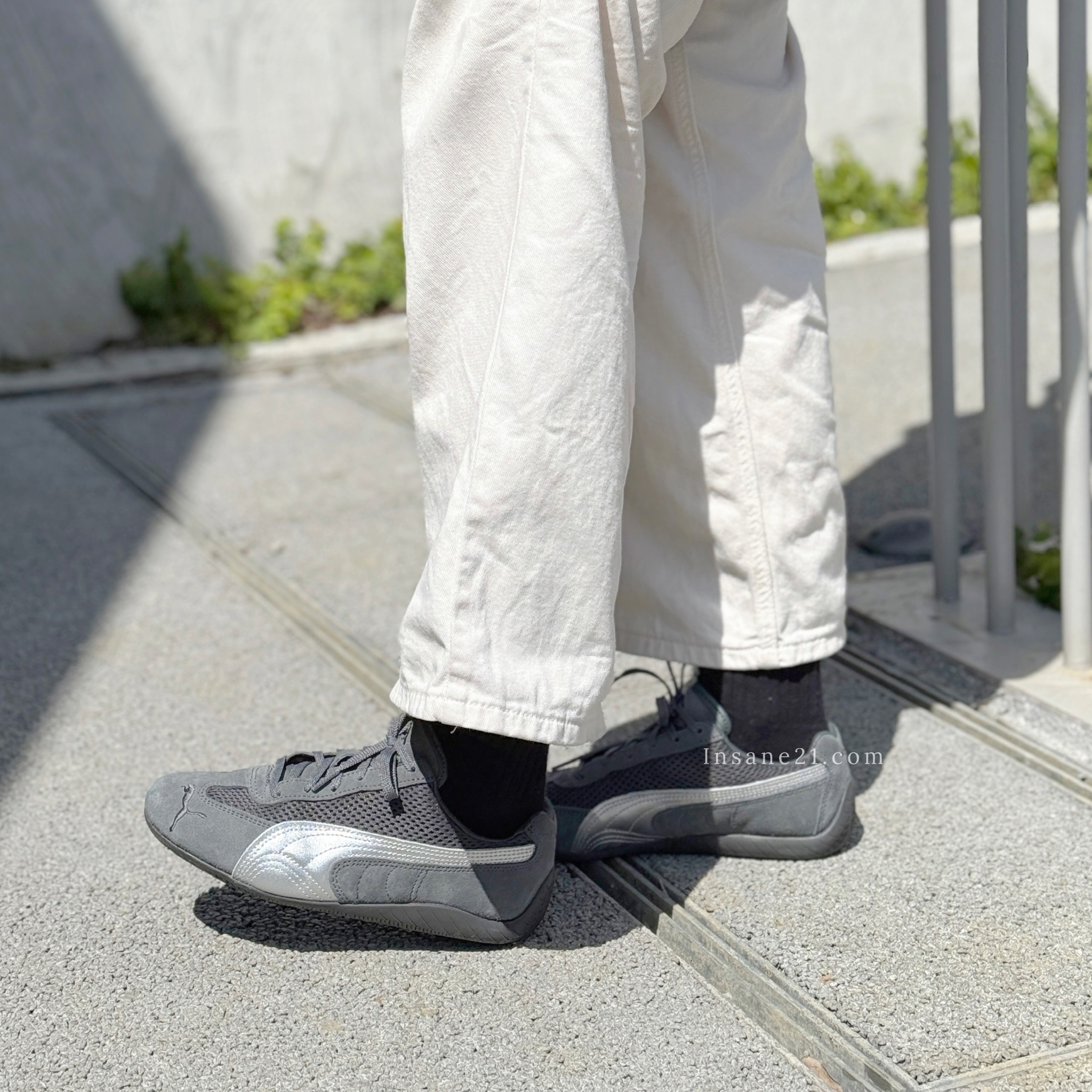 PUMA SPEEDCAT PREMIUM 深灰銀 炭灰 網布 麂皮 賽車鞋 403902-03