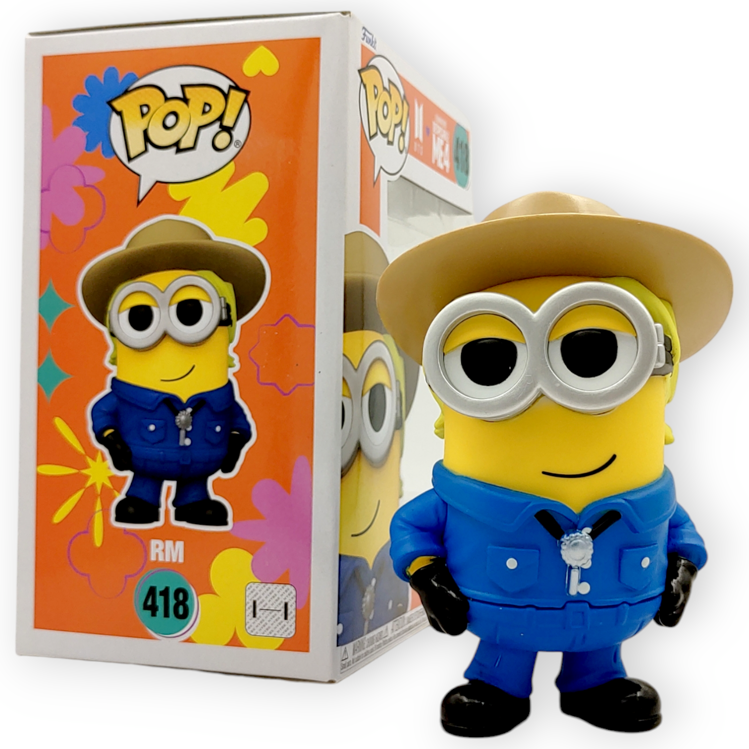 FUNKO POP<壞蛋獎門人4 x BTS>迷你兵RM-NO.418