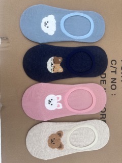 韓國 小動物可愛船襪（K3 F380）
