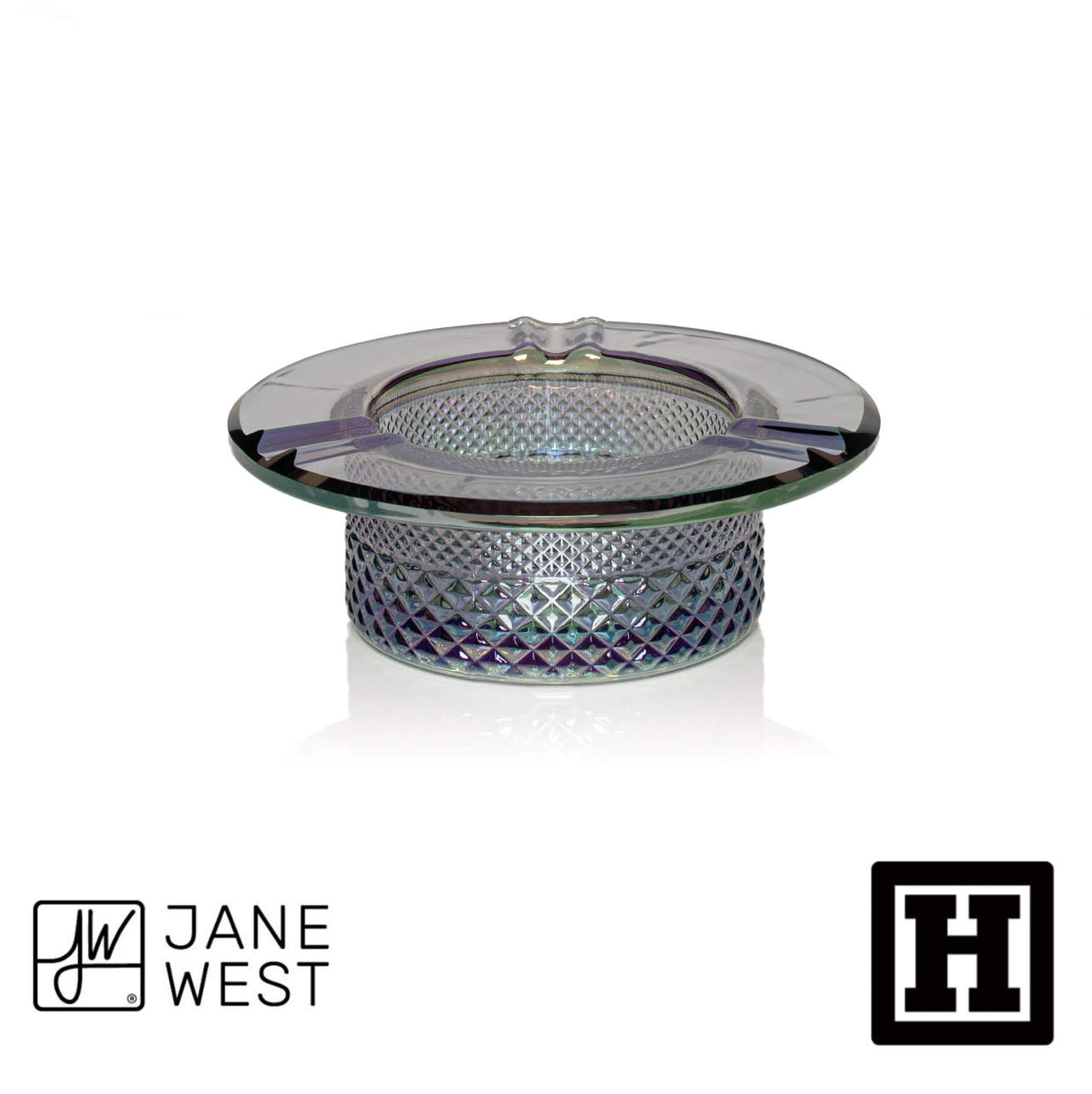 Jane West Twenties Ashtray 美人魚 玻璃煙灰缸