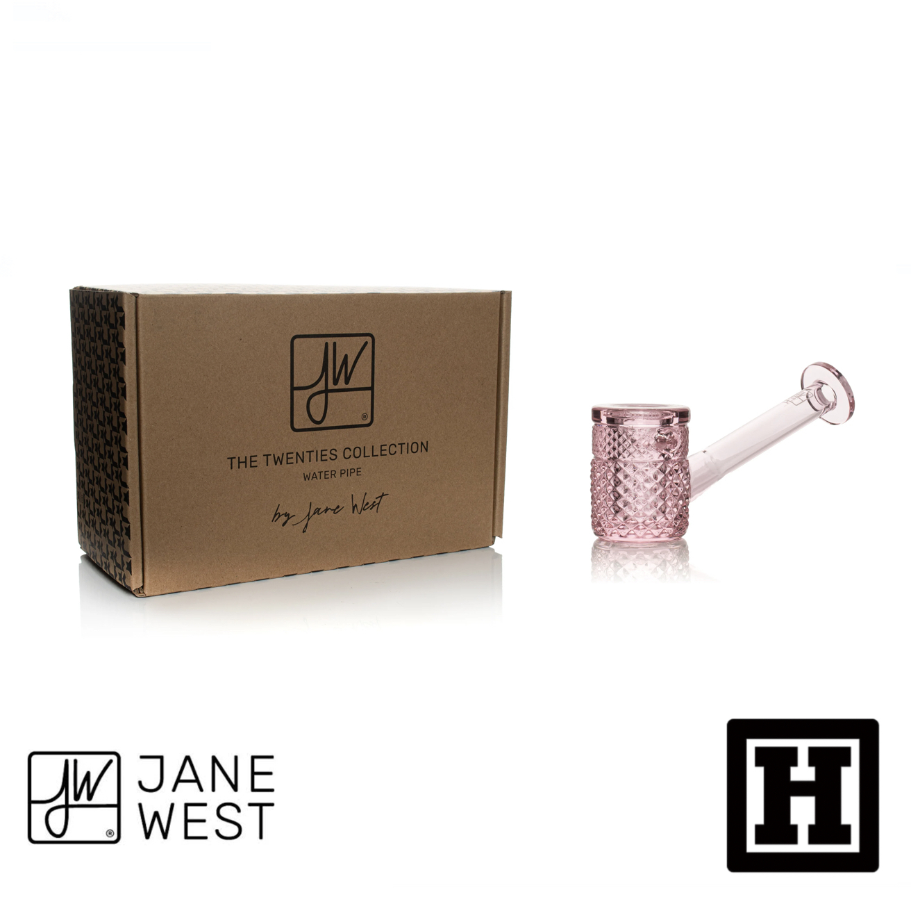 Jane West Twenties Hand Pipe 玻璃菸斗