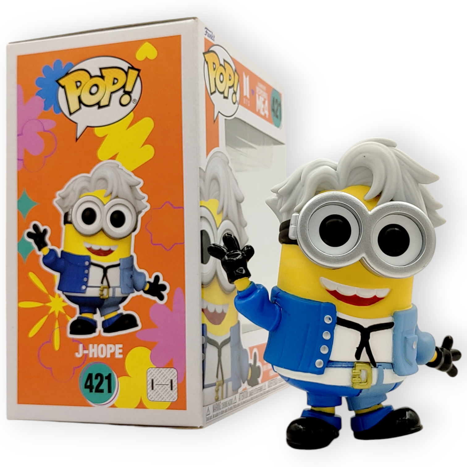 FUNKO POP<壞蛋獎門人4 x BTS>迷你兵J-HOPE-NO.421
