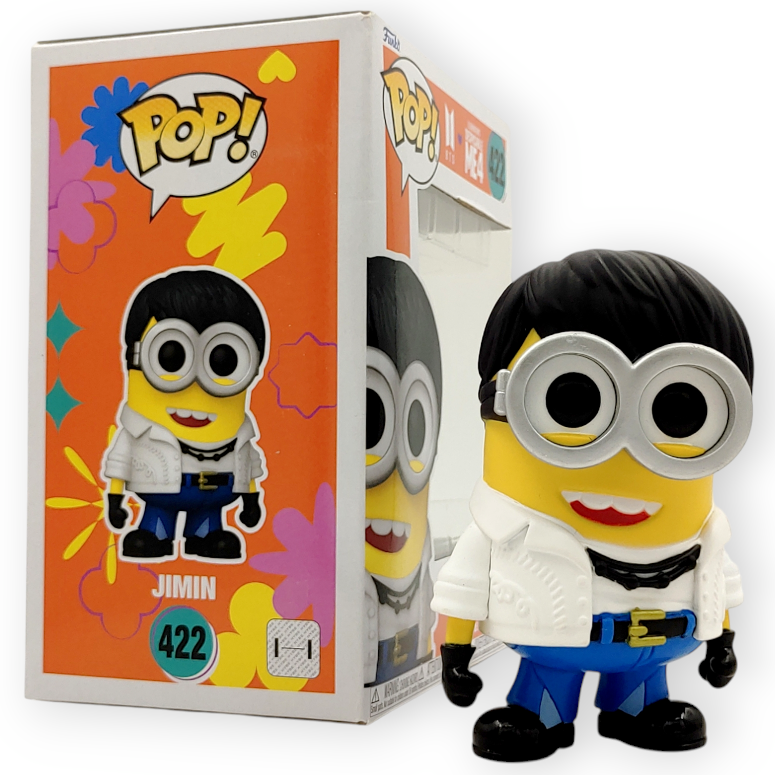 FUNKO POP<壞蛋獎門人4 x BTS>迷你兵JIMIN-NO.422