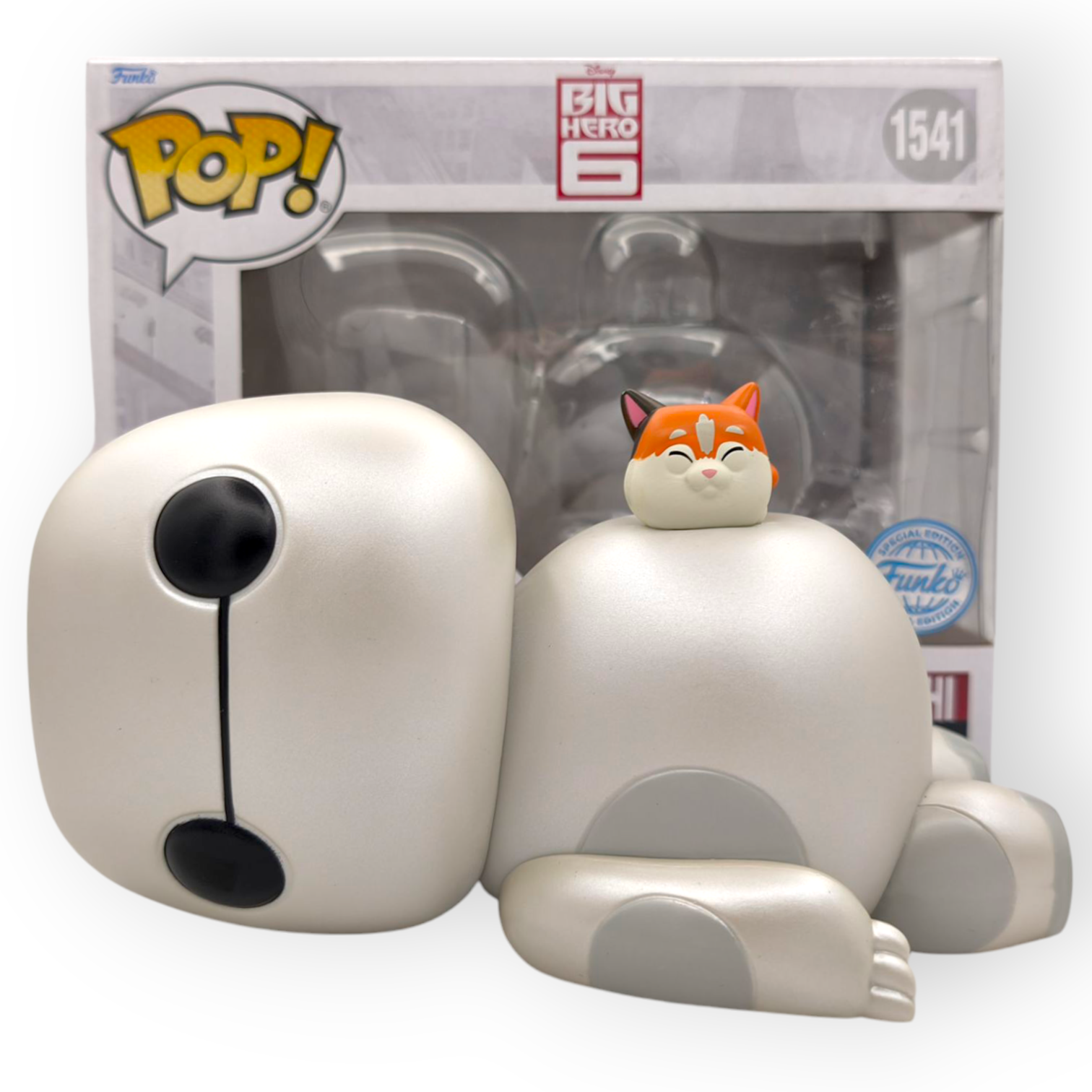 FUNKO POP <大英雄聯盟>6吋醫神(Baymax)訓低與麻糬-No.1541