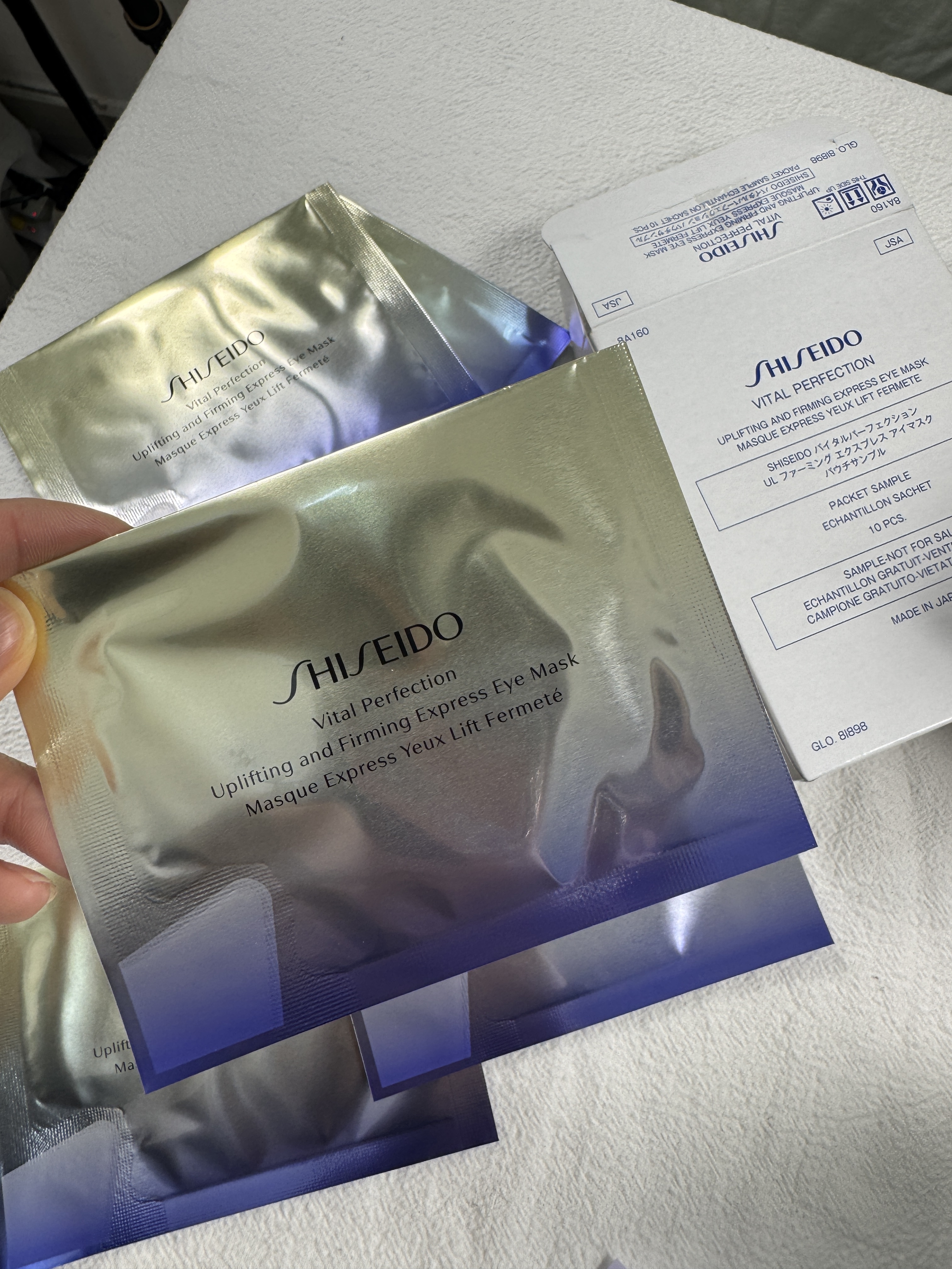 SHISEIDO 資生堂激抗痕亮采緊緻眼膜 【10片 】