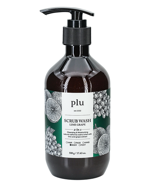 PLU-芳香水療磨砂沐浴露 500G | 去角質沖涼液