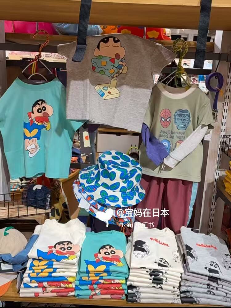 日單 Markeys &蠟筆小新聯名款親子系列