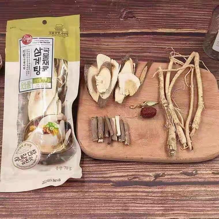 韓國連線 韓式蔘雞湯乾料包（K3 TA416）