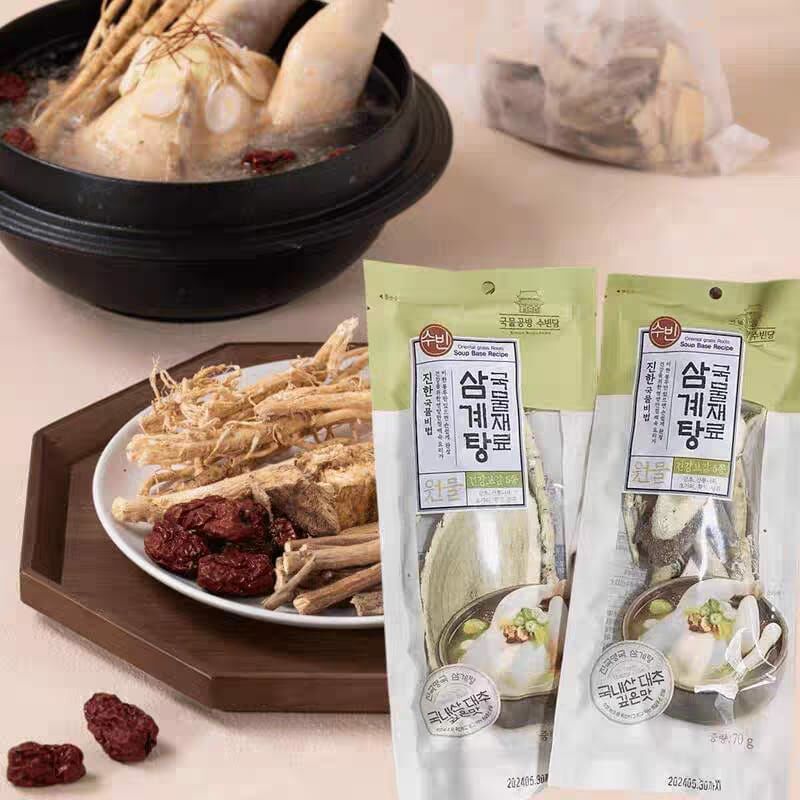 韓國連線 韓式蔘雞湯乾料包（K3 TA416）