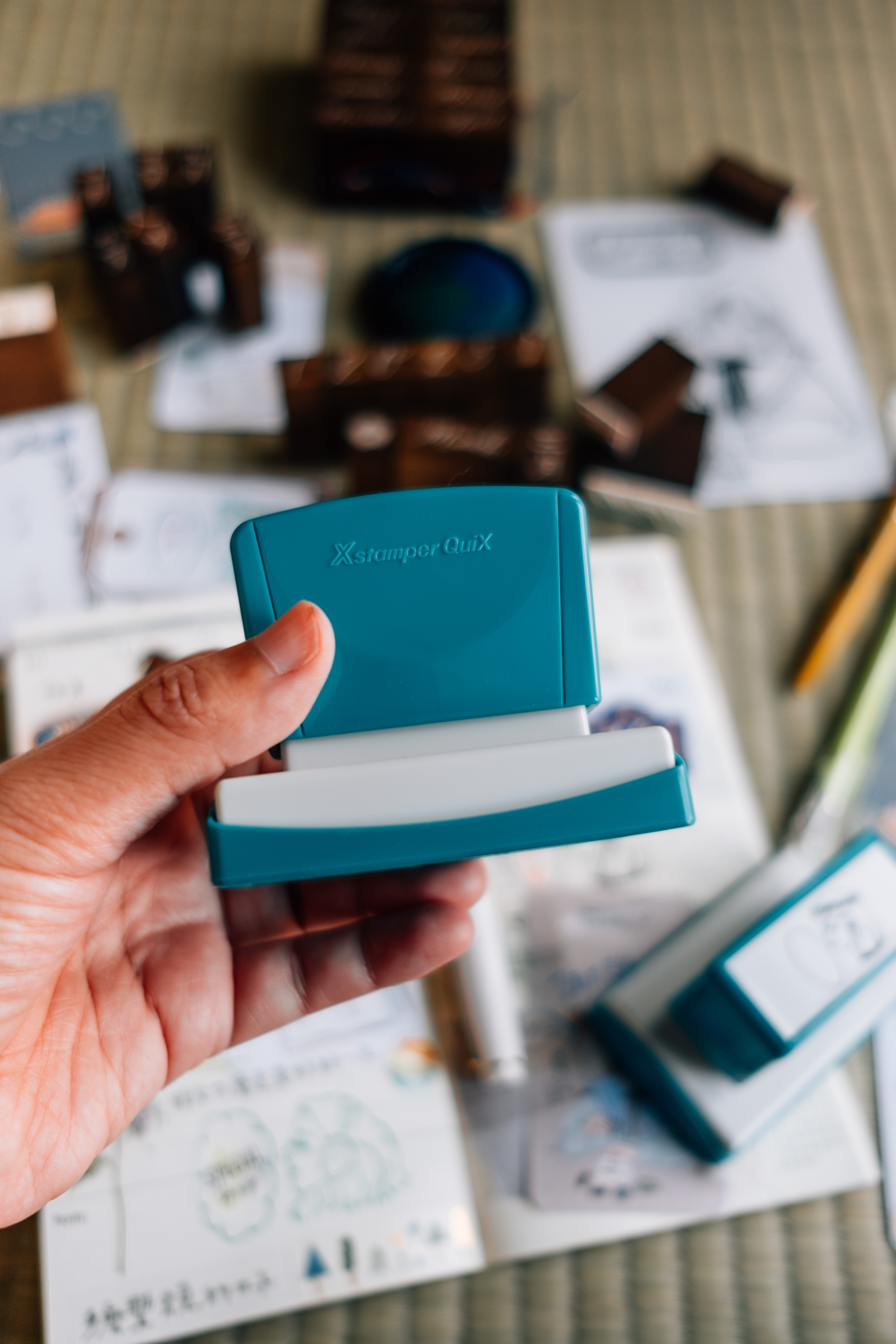 天馬行空款 Shachihata 甜蜜生活連續印章｜甜蜜生活