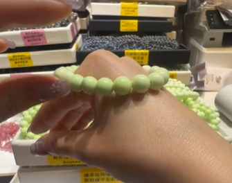 250925 - A89 8mm+傳承級檸檬松石手串