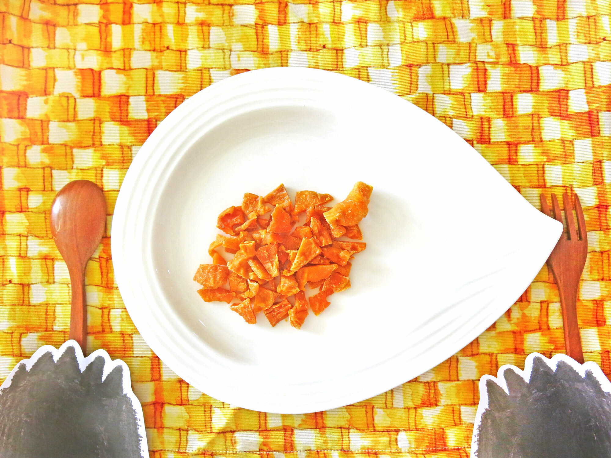 手工愛文芒果乾碎塊