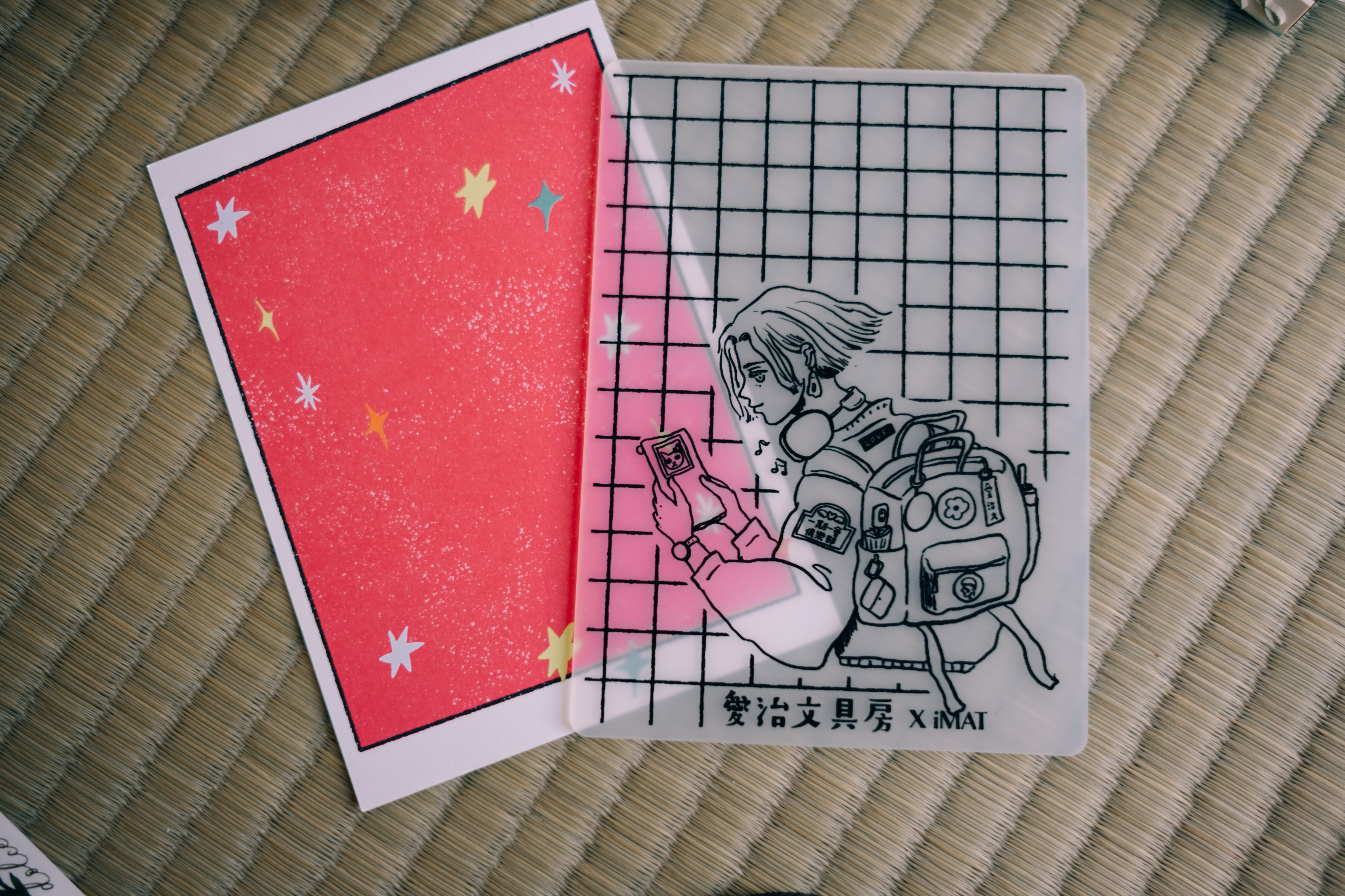 愛治女孩 印章墊｜愛治文具房