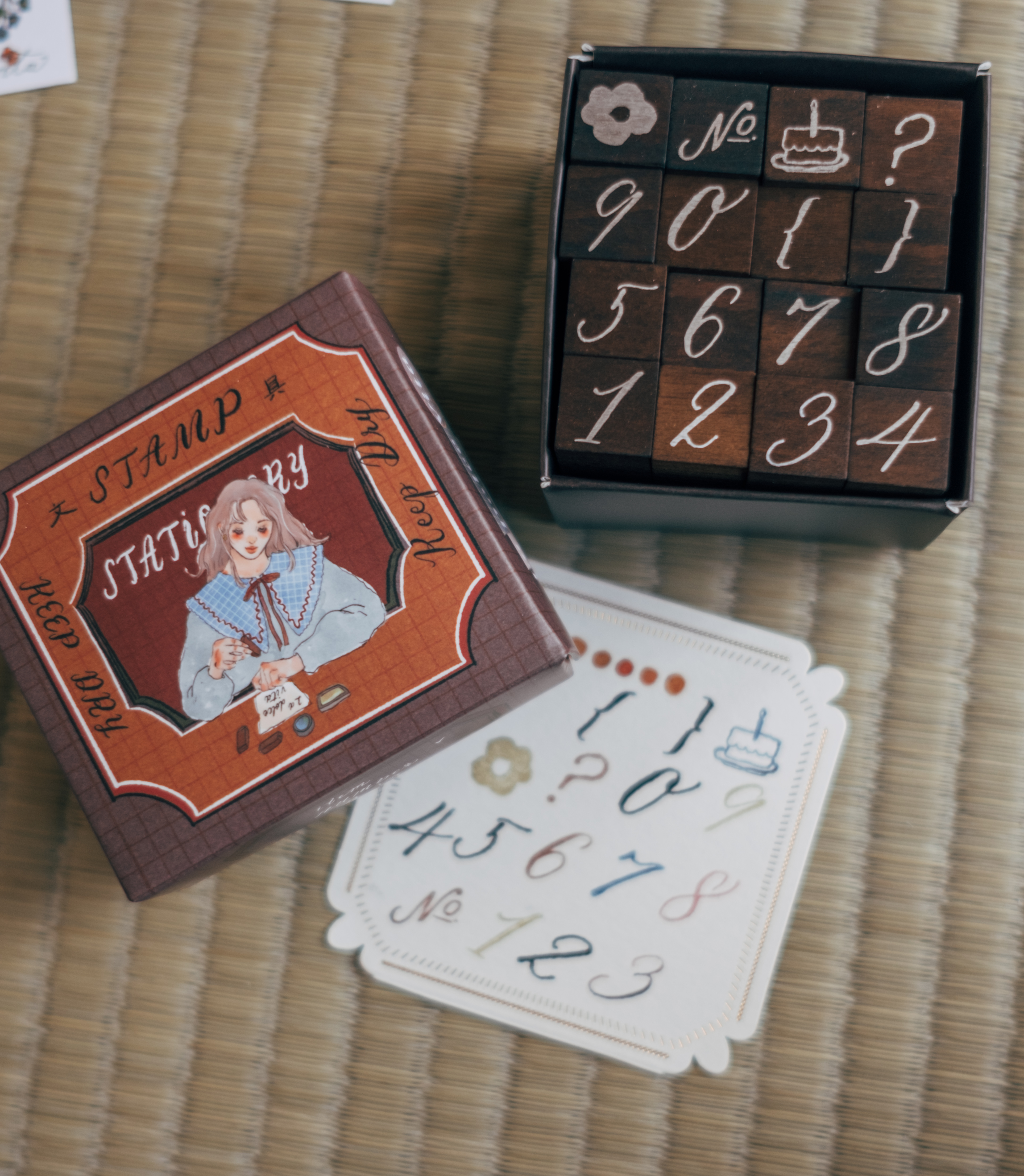 數字 與 符號組合 印章組 ｜甜蜜生活