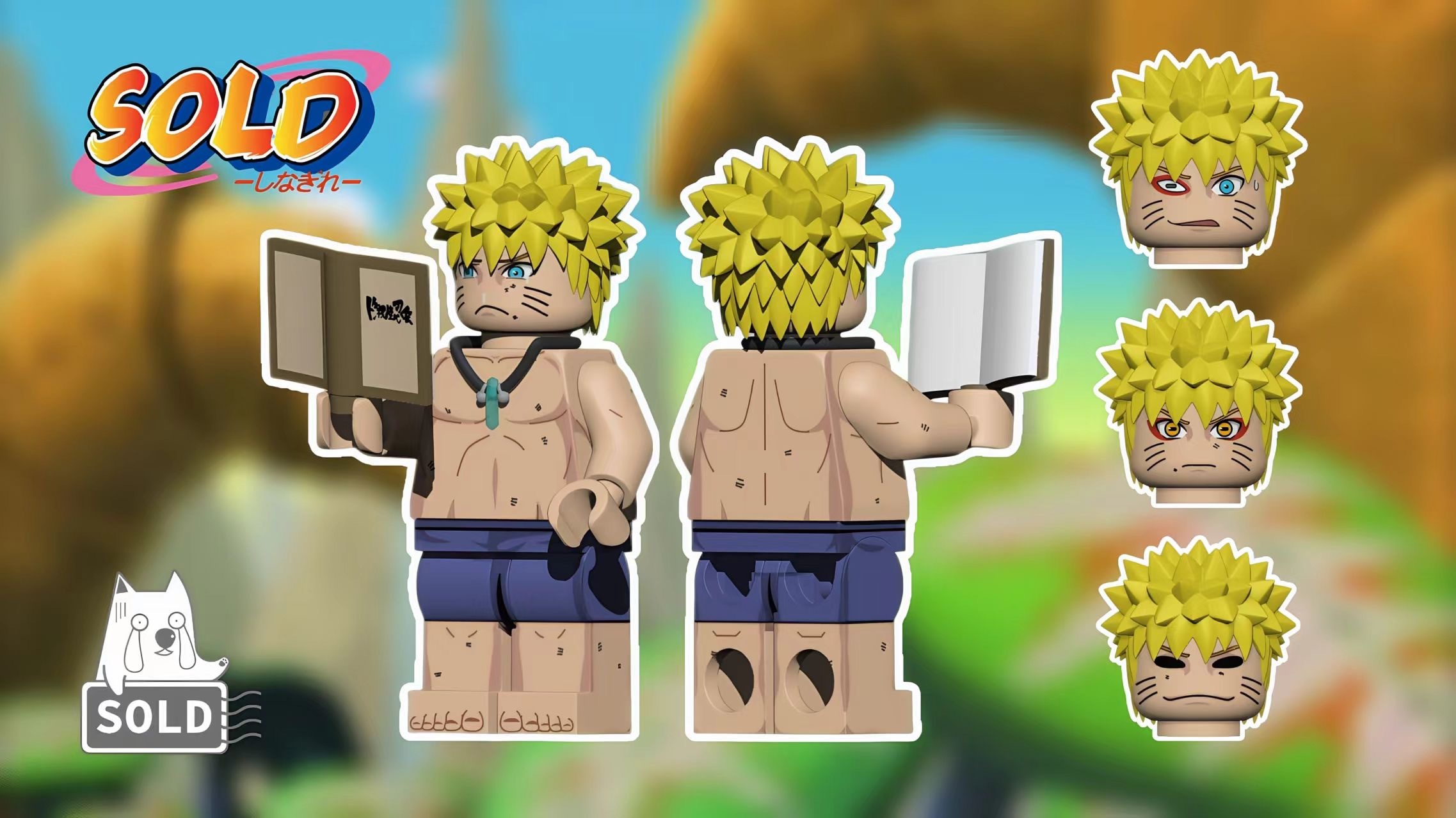 【Sold】漩渦鳴人（修練仙術狀態）（無法運送到韓國和中國）