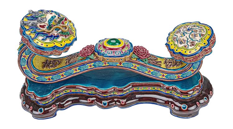 鹿港窯禮品館|交趾陶藝術·龍如意,富貴祥瑞 │入厝禮、開幕開市禮、升遷榮調、開運禮 │嚨如意