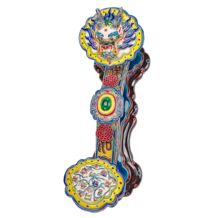 鹿港窯禮品館|交趾陶藝術·龍如意,富貴祥瑞 │入厝禮、開幕開市禮、升遷榮調、開運禮 │嚨如意