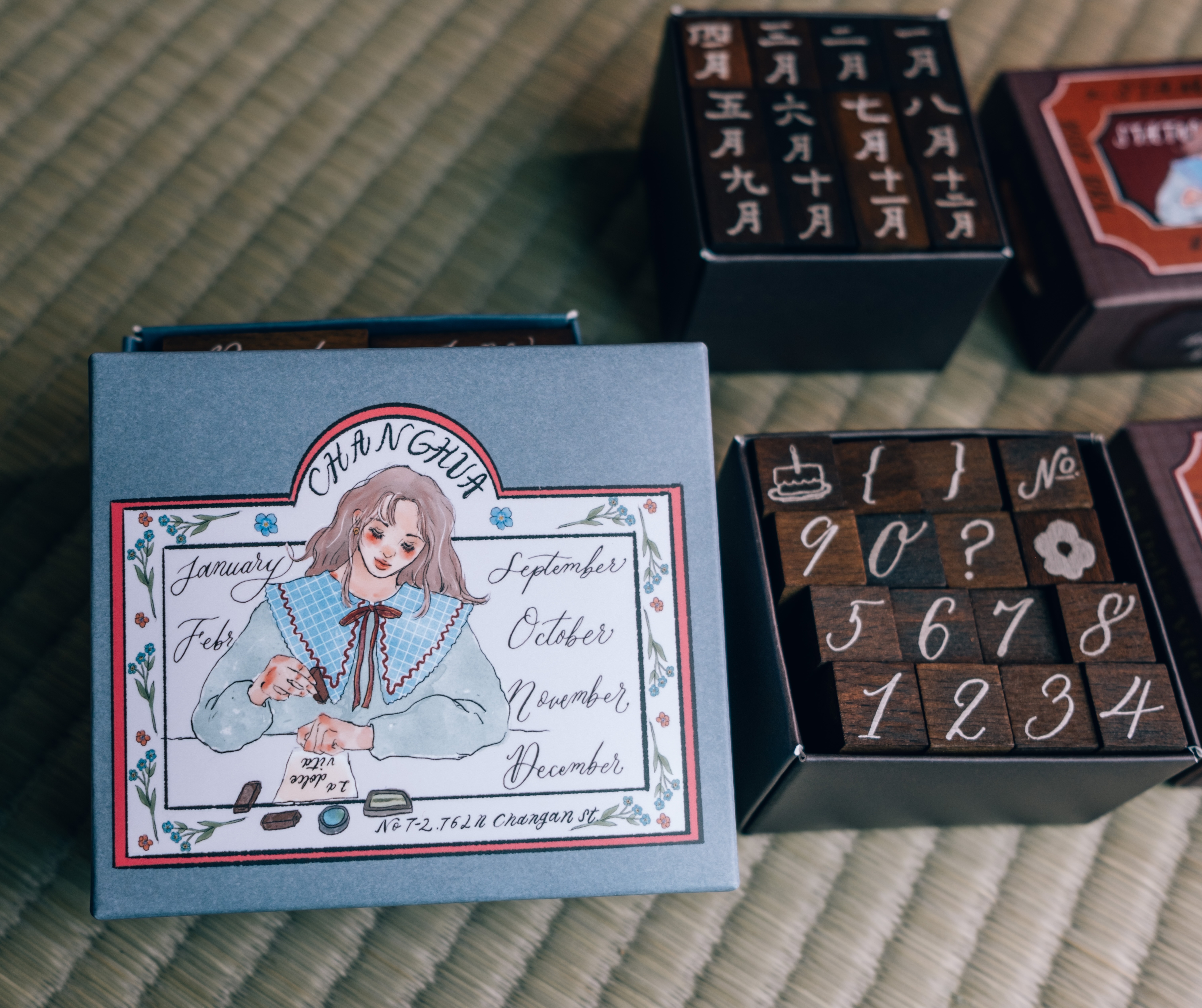 印章三套優惠組 英文月份 中文月份 數字｜甜蜜生活