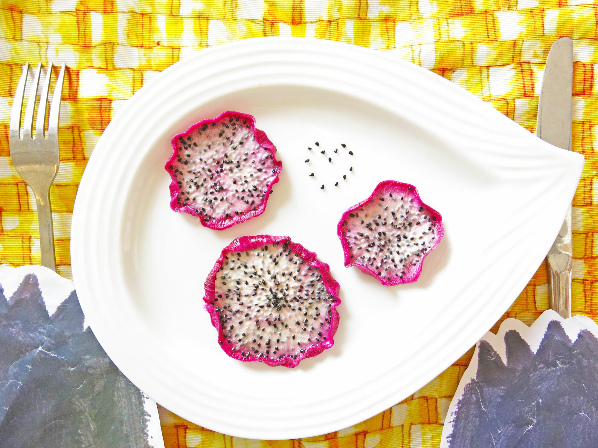 紅皮白肉火龍果乾