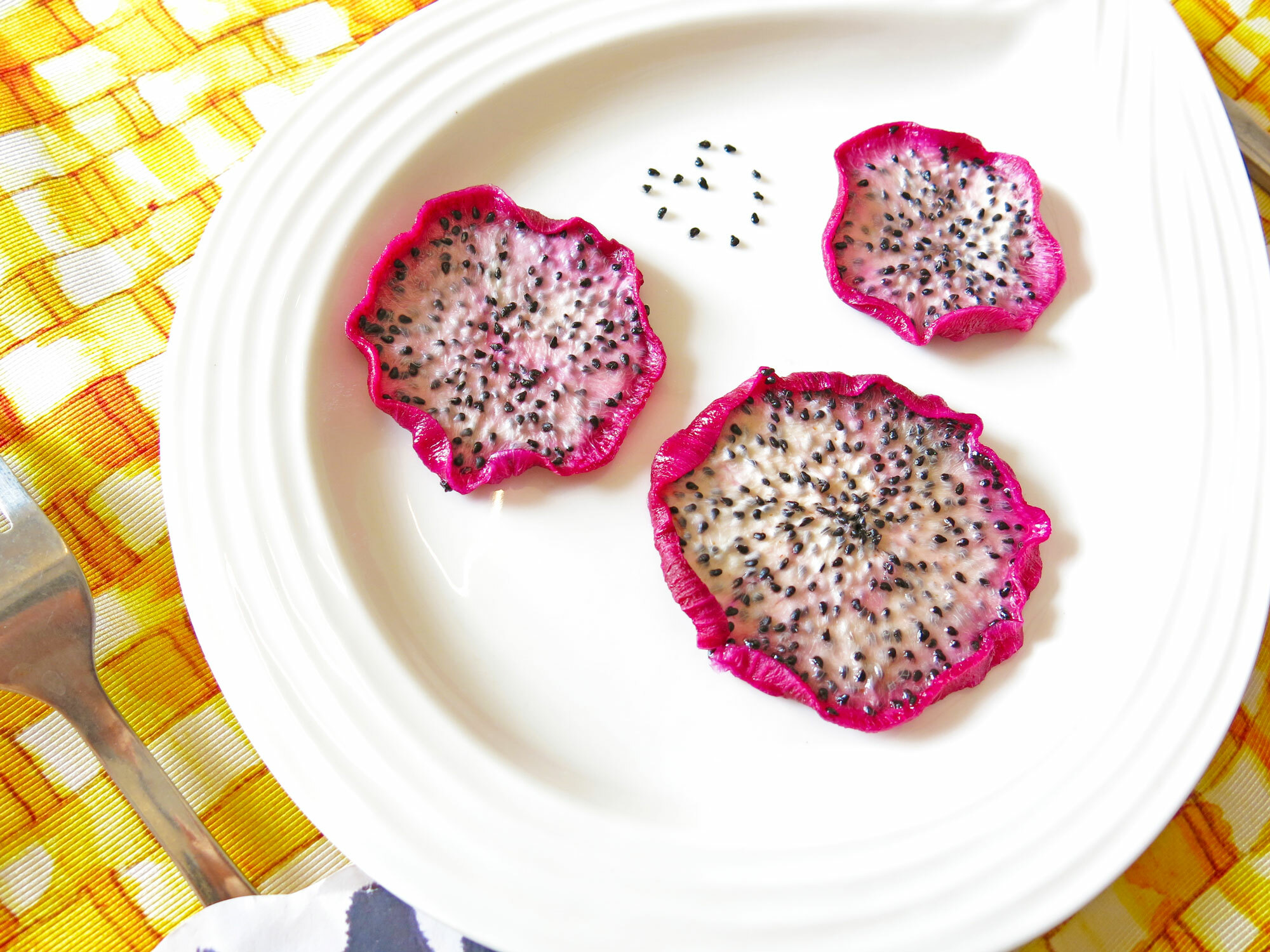 紅皮白肉火龍果乾