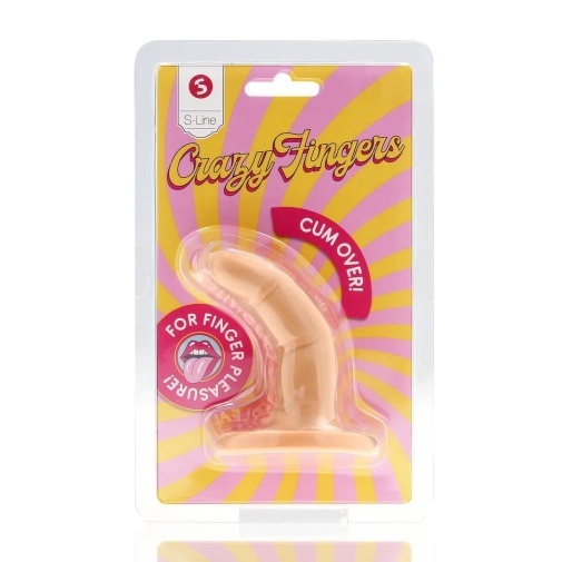 S-Line 手指模擬G點按摩器 - 肉色