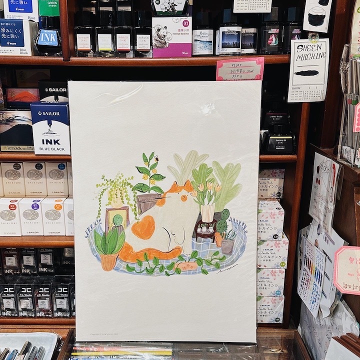 花花市長 A3海報 複製畫｜SEVERUS LIAN 里恩太太