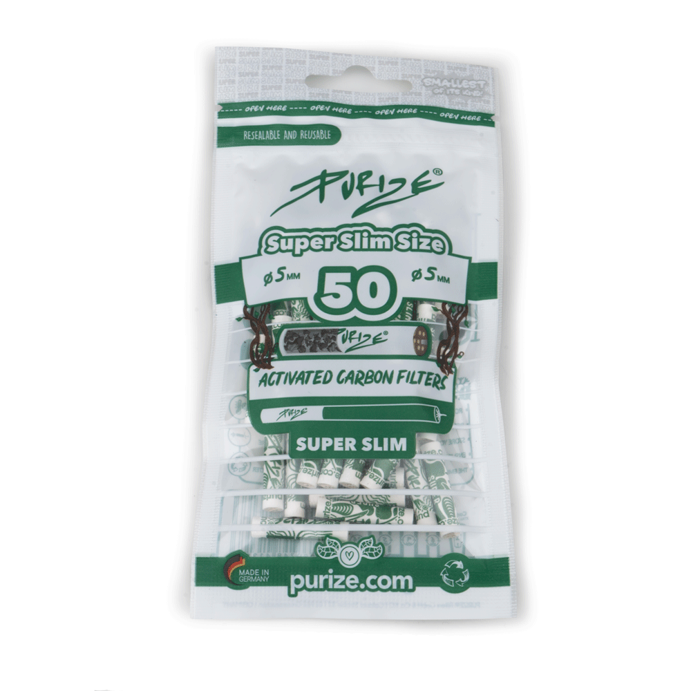 [50CT]SUPER SLIM SIZE FILTERS BY PURIZE