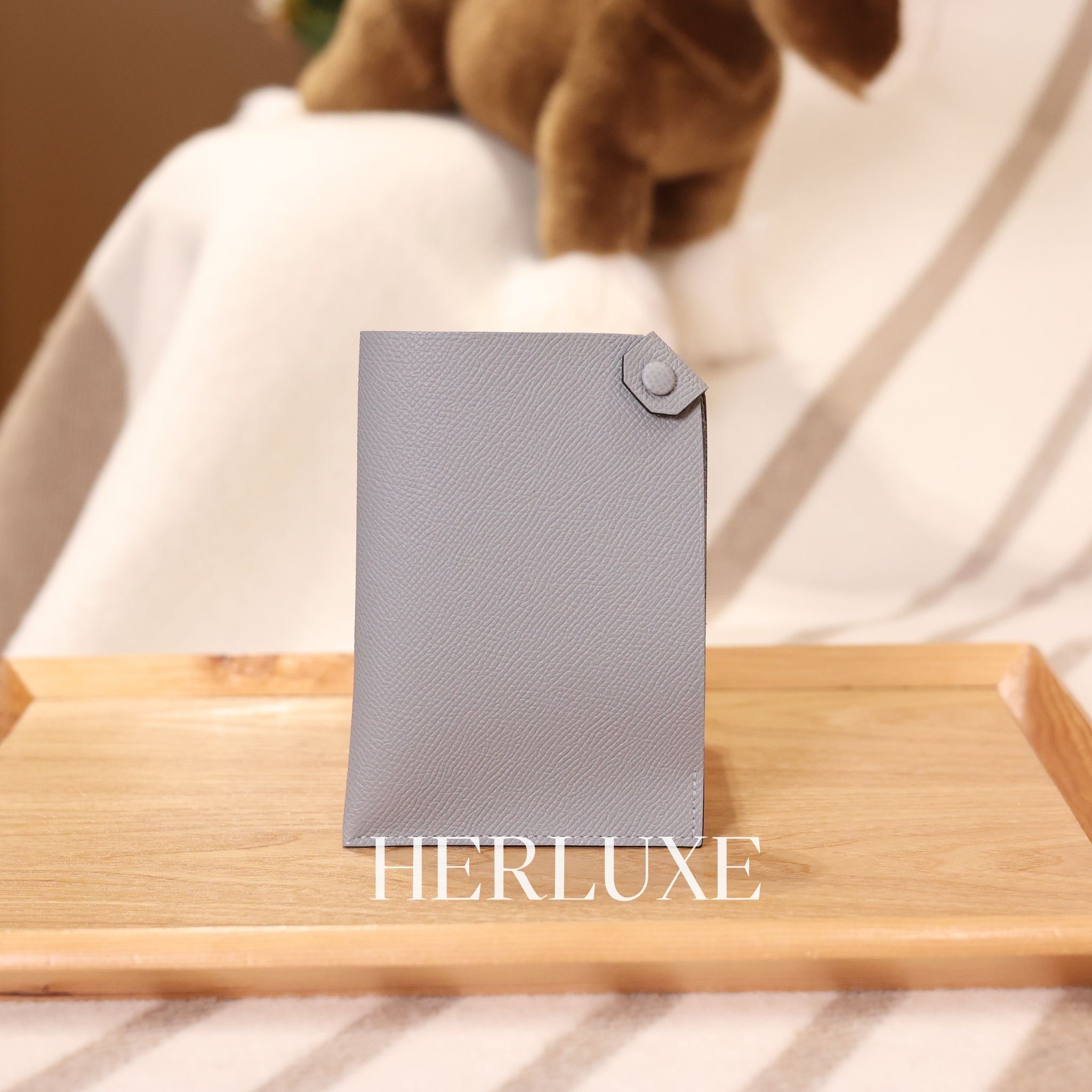 Tarmac passport holder pm P0 gris pantin epsom