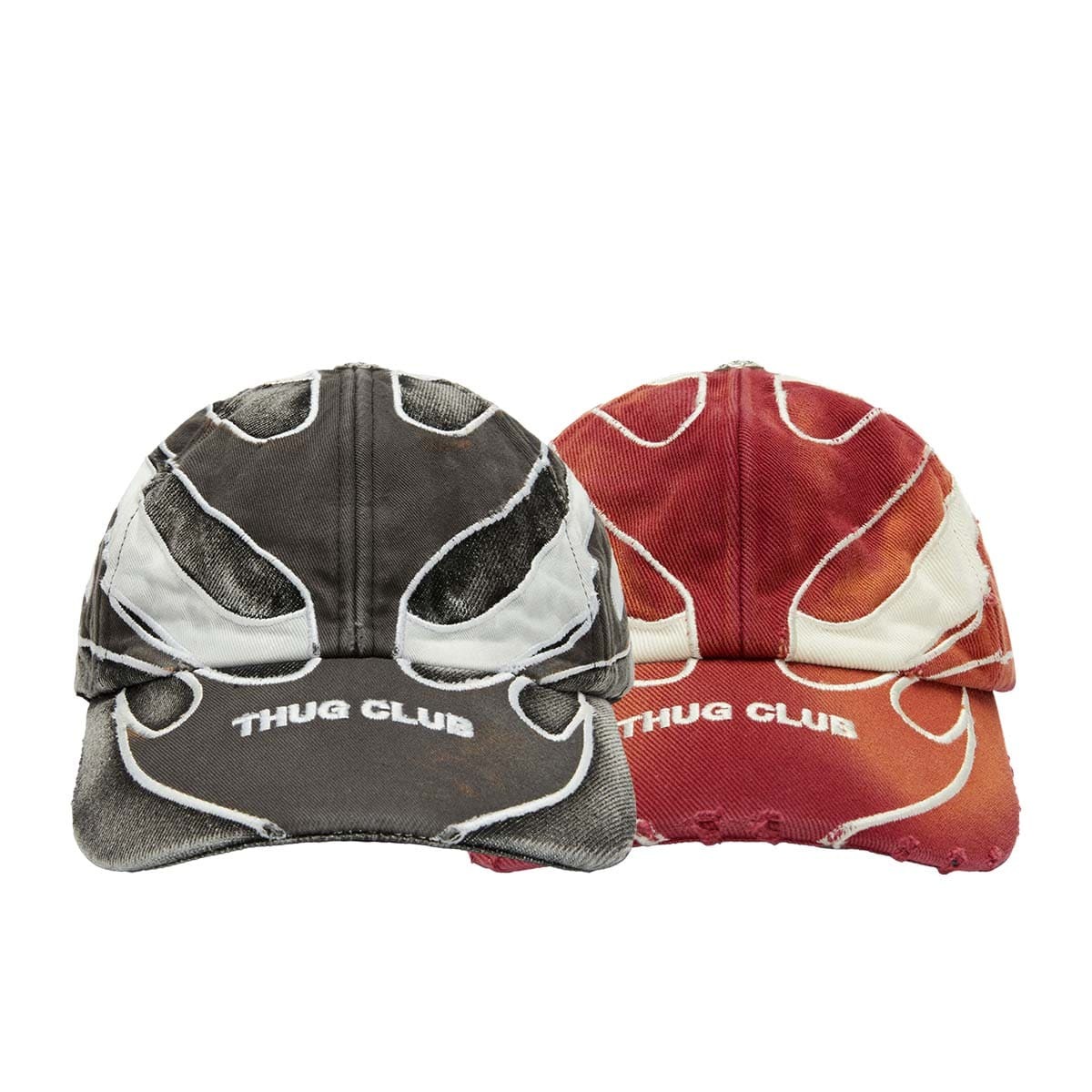 Thug Club｜FW24 – CHOPPER Cap (Black / Red)