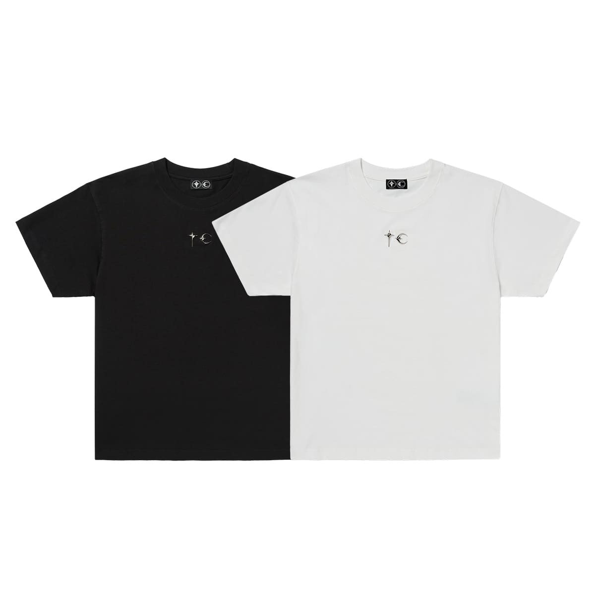 Thug Club｜FW24 – Basic T-Shirt (Black / Ivory)