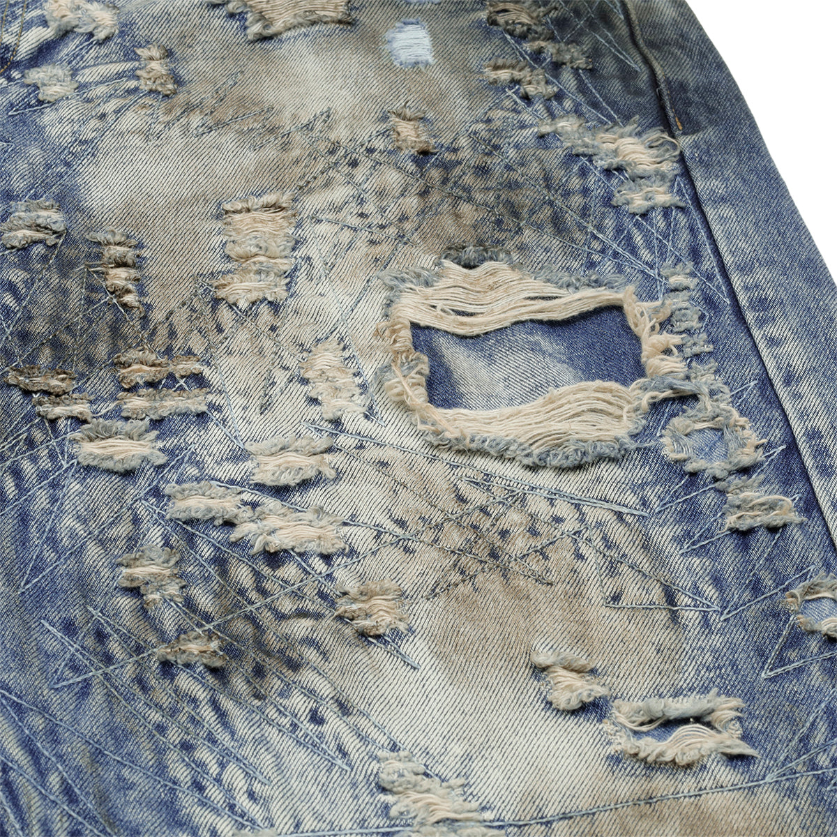 Thug Club｜SS25 – Combat Casualty Care Denim Pants (Blue