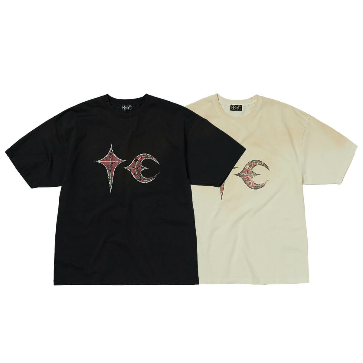 Thug Club｜SS25 – Survivor Rock T-Shirt (Black / White)