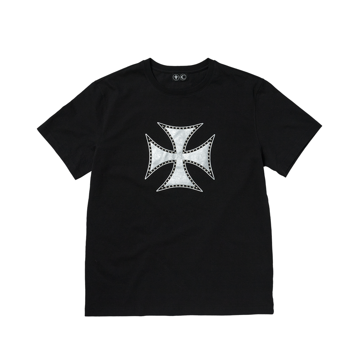 Thug Club｜SS25 – Chopper Icon T-Shirt (Black / Khaki)