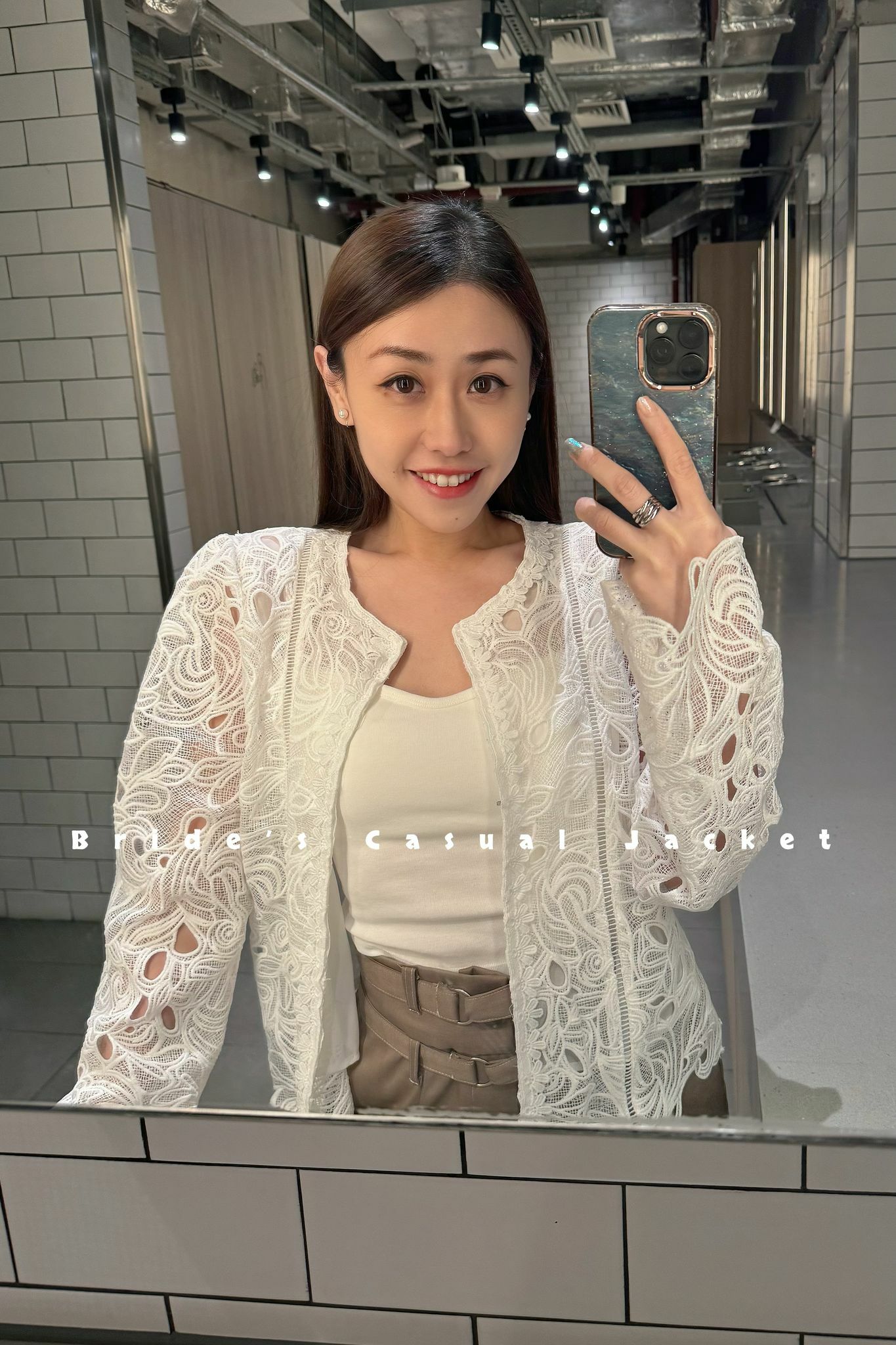 JK#6967 🤍婚禮casual外套