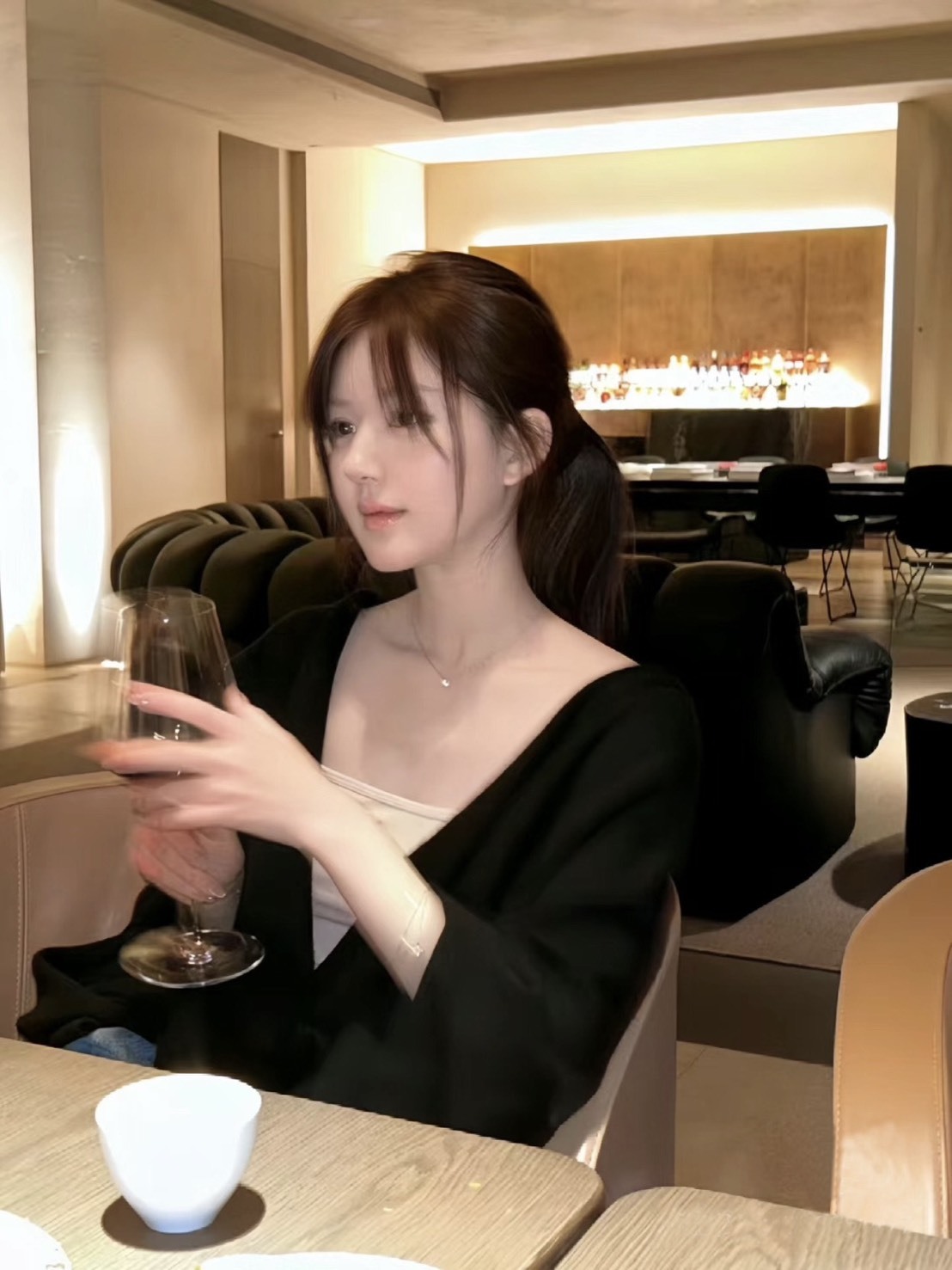 <快速出貨> SWAROVSKI 施華洛世奇項鏈 Angelic 天使之輪圓形單鑽