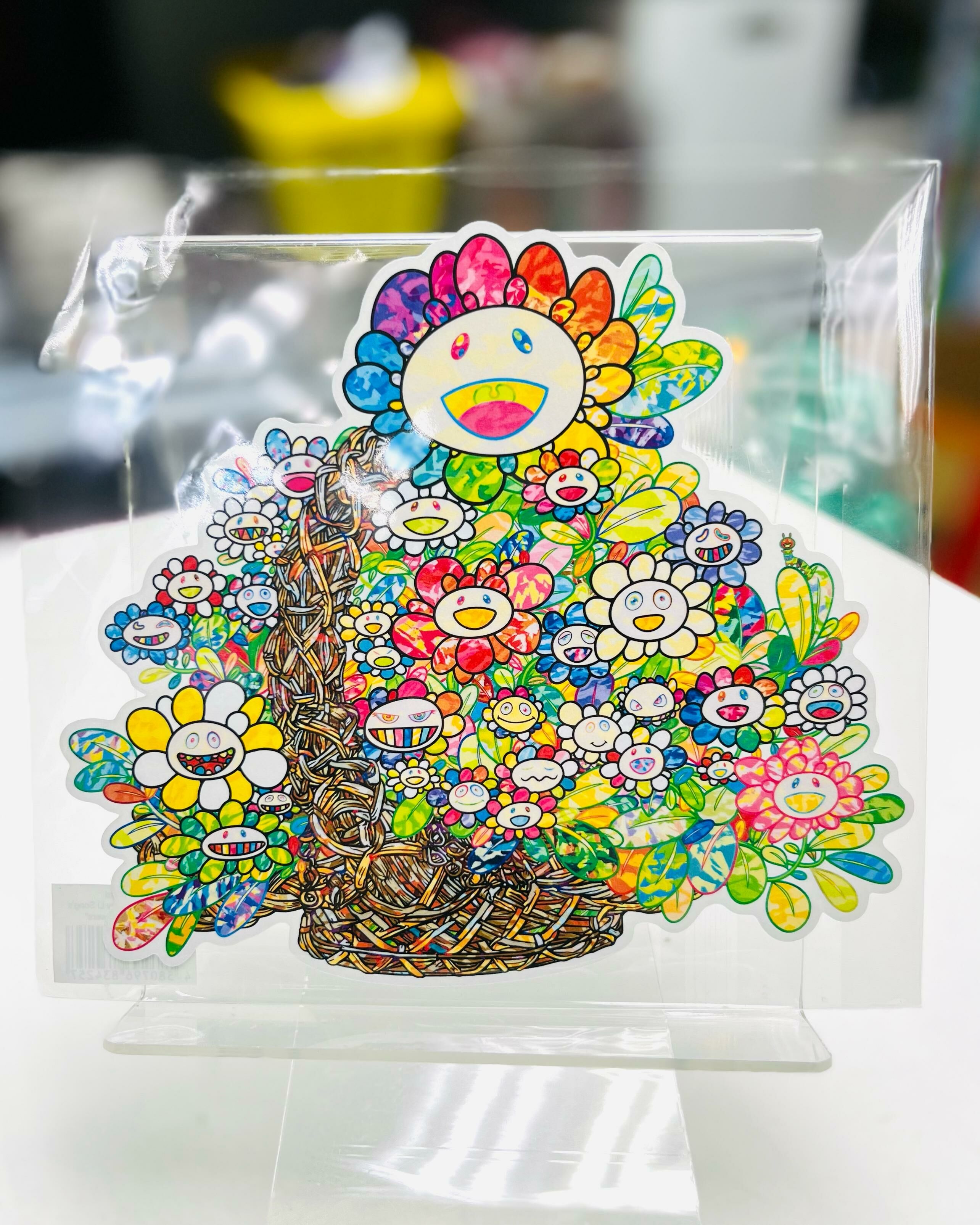 Postcard Re: Song Dynasty Li Song's "Basket of Flowers"