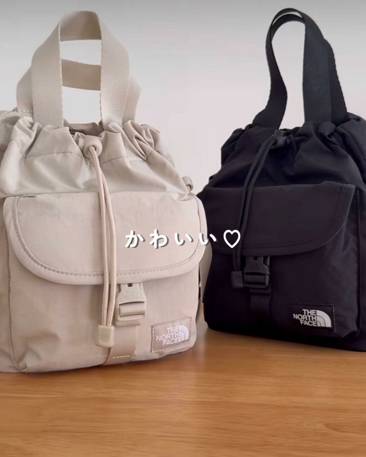 廠單 tnf 束口水桶包