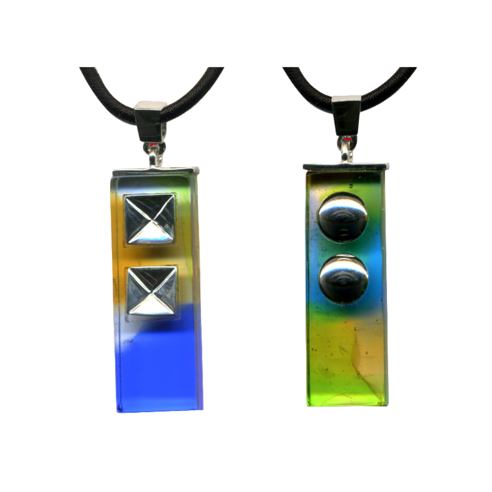 亞當夏娃銀飾項鍊 永恆愛戀相守相伴開運納福