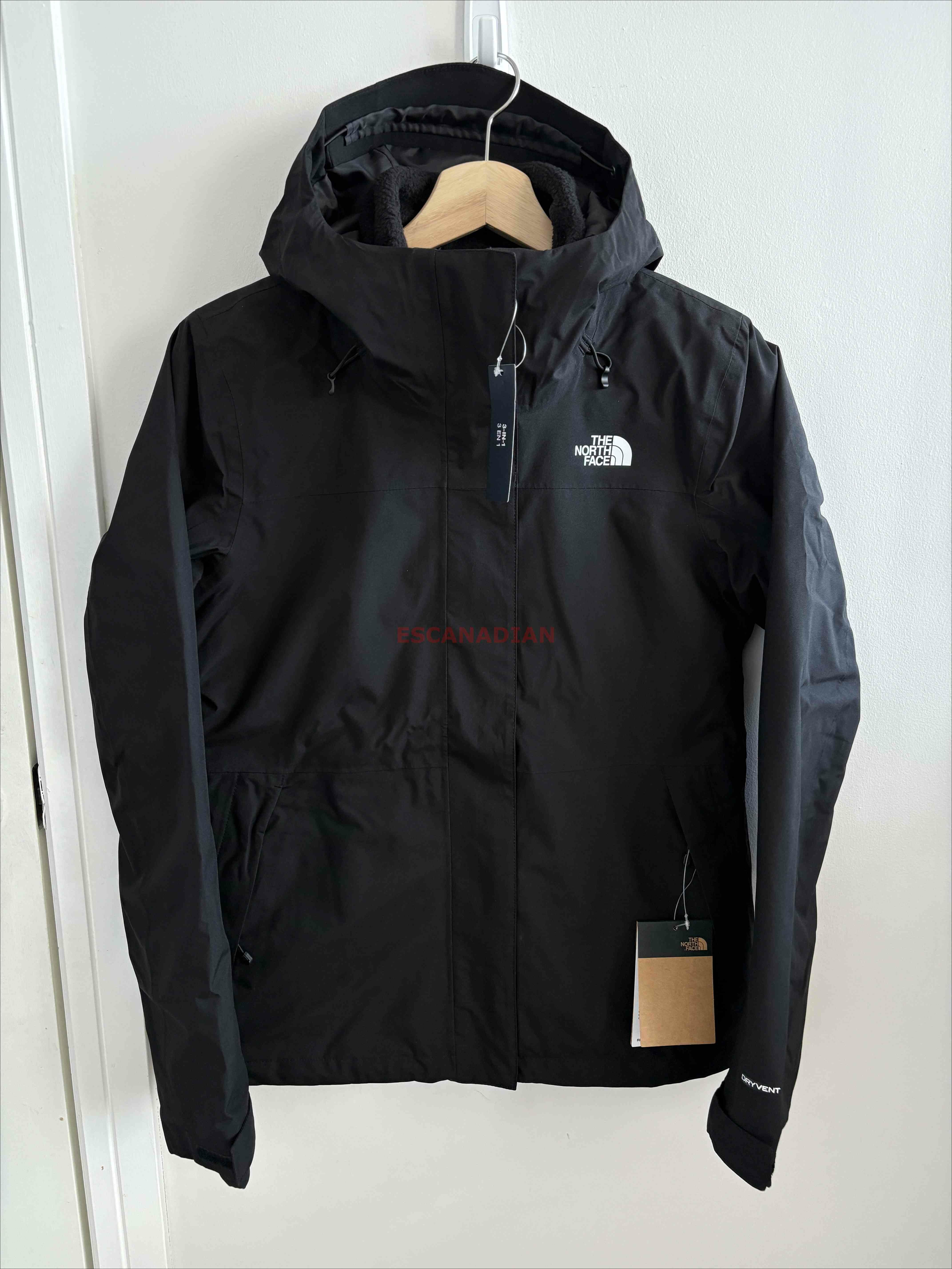 THE NORTH FACE 女大人  三合一 TORO 搖立絨刷毛內裡 防風 防水 連帽 風衣外套 (內裡可單穿)