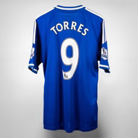 2013 Chelsea Formotion Authentic Home Shirt with 9 Torres