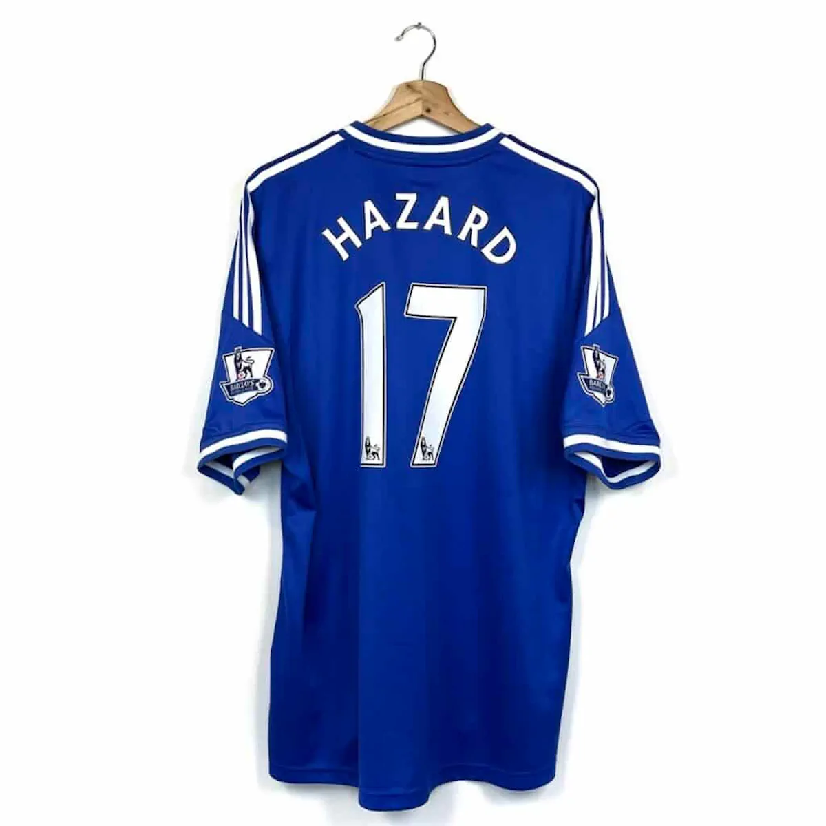 2013 Chelsea Formotion Authentic Home Shirt with 17 HAZARD