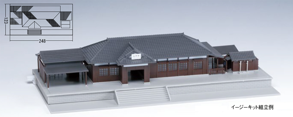 Kato 23-130 N規 車站月台套組.簡易套件