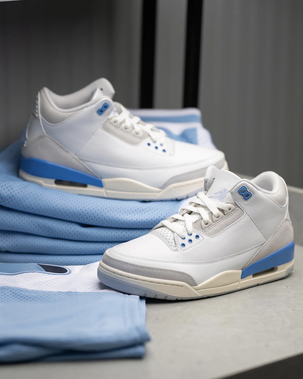 【Focus Store】現貨秒發 Nike Air Jordan 3 Retro "Lucky Shorts" 北卡藍 CT8532-101