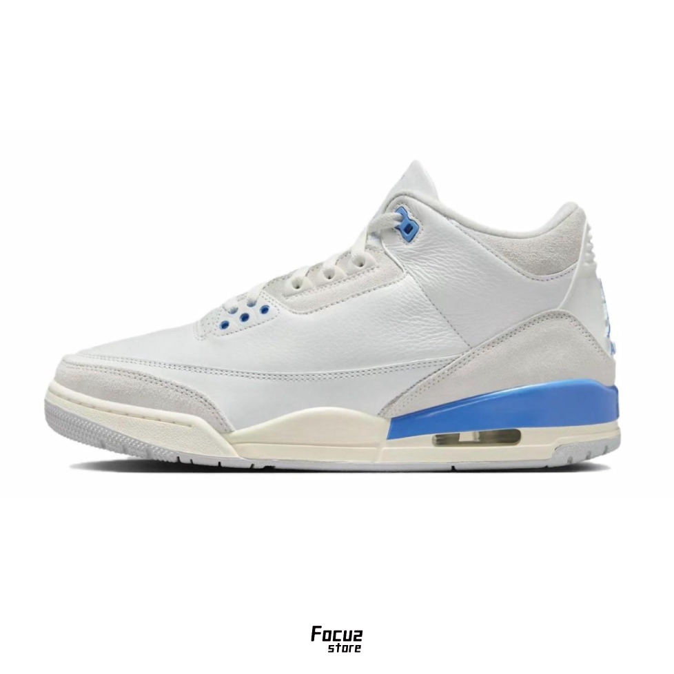 【Focus Store】現貨秒發 Nike Air Jordan 3 Retro "Lucky Shorts" 北卡藍 CT8532-101