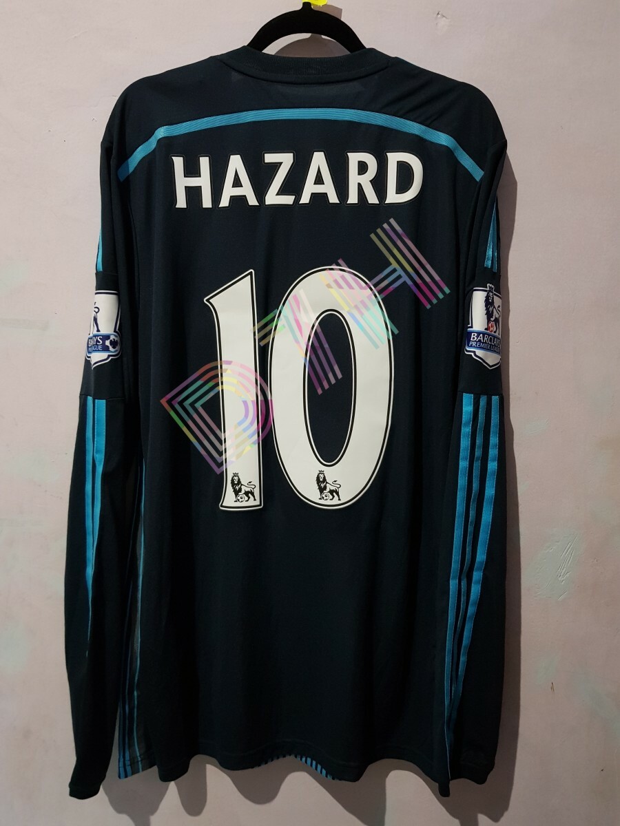 2014 Chelsea Player Issue Third Away Shirt Adizero with 17 HAZARD