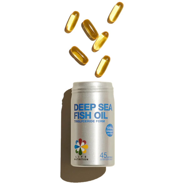 LIFE NUTRITION 樂怡善 深海魚油 45粒  [香港行貨]