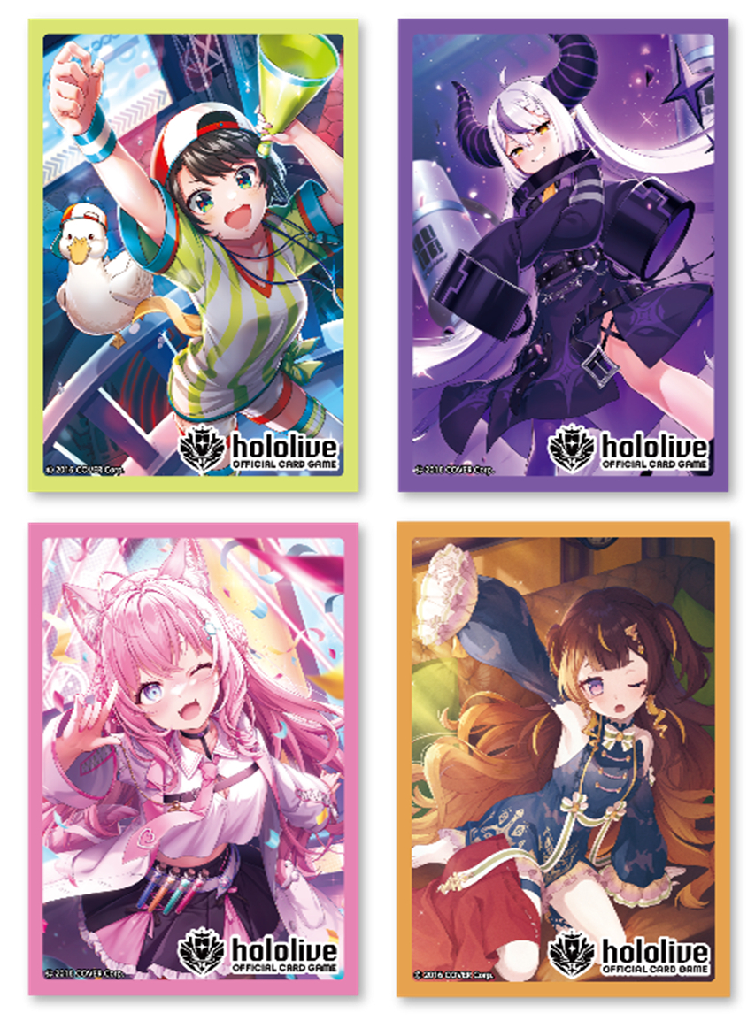 「官品現貨」hololive OFFICIAL CARD GAME 公式周邊 卡套/卡盒 大空スバル/ラプラス・ダークネス/博衣こより/Anya Melfissa