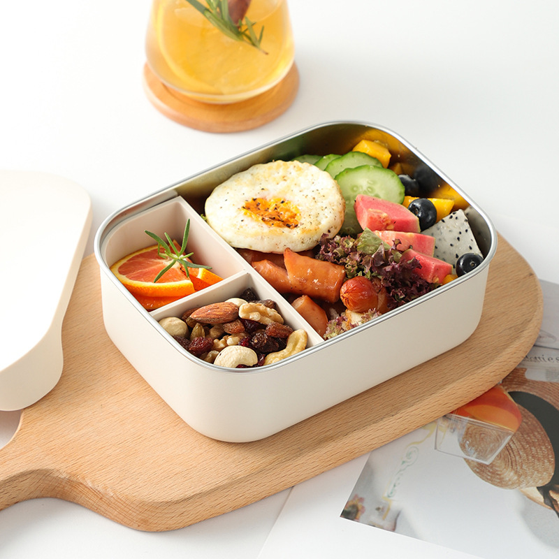 《5802》304不鏽鋼保鮮盒(1200ml)