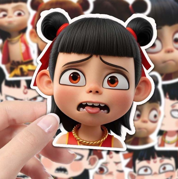 哪吒表情贴纸 60枚